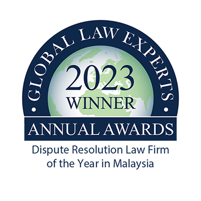 Dispute Resolution Law Firm of teh year in Malaysia